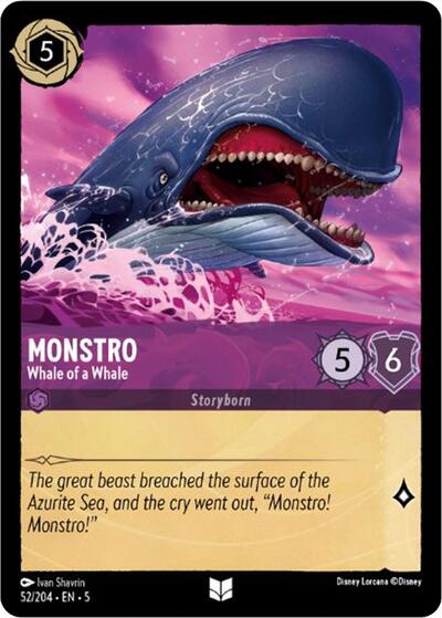 Monstro - Whale of a Whale (Shimmering Skies)(5-052/204)(U)