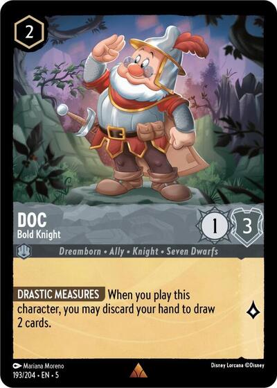 Doc - Bold Knight (Shimmering Skies)(5-193/204)(R)