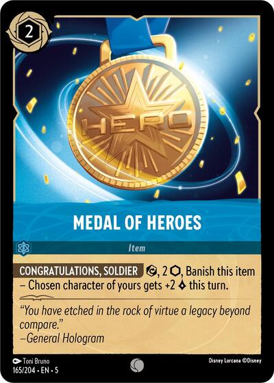 Medal of Heroes (Shimmering Skies)(5-165/204)(C)