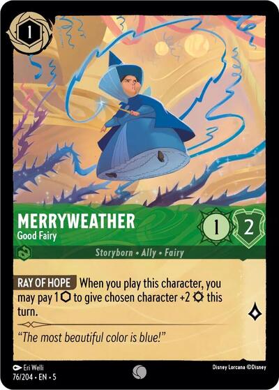 Merryweather - Good Fairy - Cold Foil (Shimmering Skies)(5-076/204)(C)