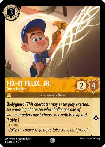 Fix-It Felix, Jr. - Trusty Builder (Shimmering Skies)(5-010/204)(C)