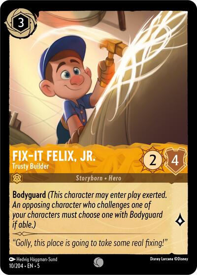 Fix-It Felix, Jr. - Trusty Builder - Cold Foil (Shimmering Skies)(5-010/204)(C)