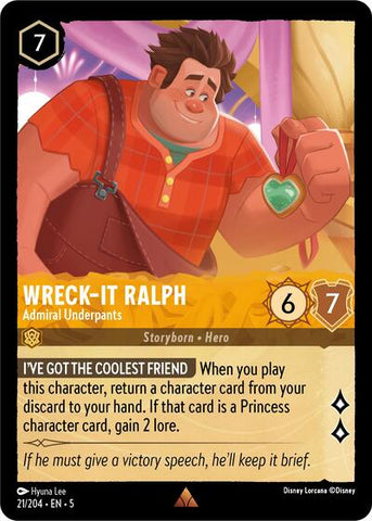 Wreck-It Ralph - Admiral Underpants (Shimmering Skies)(5-021/204)(R)
