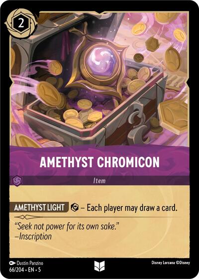 Amethyst Chromicon - Cold Foil (Shimmering Skies)(5-066/204)(U)