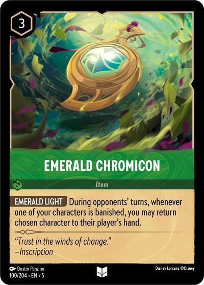 Emerald Chromicon (Shimmering Skies)(5-100/204)(U)