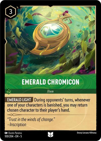 Emerald Chromicon - Cold Foil (Shimmering Skies)(5-100/204)(U)