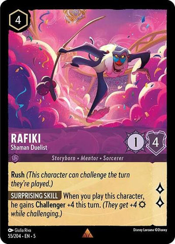Rafiki - Shaman Duelist - Cold Foil (Shimmering Skies)(5-055/204)(R)