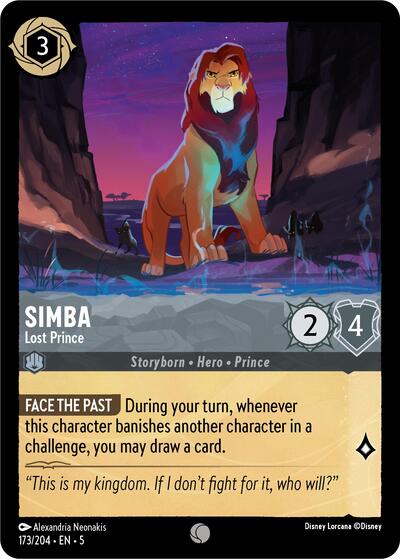 Simba - Lost Prince (Shimmering Skies)(5-173/204)(C)
