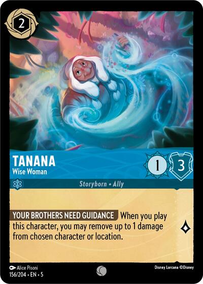 Tanana - Wise Woman - Cold Foil (Shimmering Skies)(5-156/204)(C)
