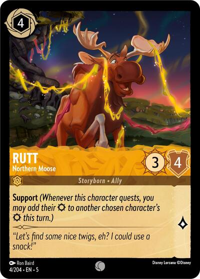 Rutt - Northern Moose - Cold Foil (Shimmering Skies)(5-004/204)(C)
