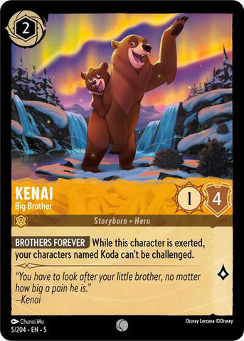 Kenai - Big Brother - Cold Foil (Shimmering Skies)(5-005/204)(C)
