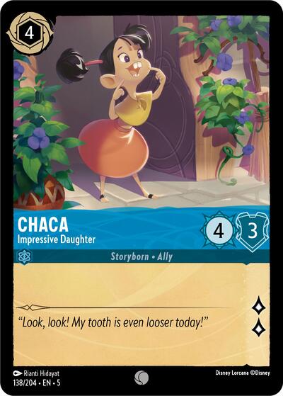 Chaca - Impressive Daughter (Shimmering Skies)(5-138/204)(C)
