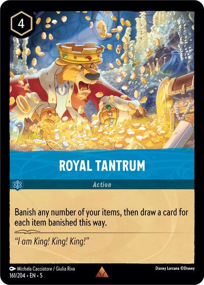 Royal Tantrum - Cold Foil (Shimmering Skies)(5-161/204)(R)