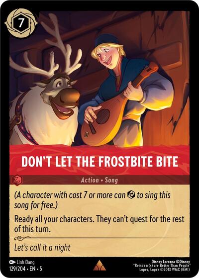Don't Let the Frostbite Bite (Shimmering Skies)(5-129/204)(R)