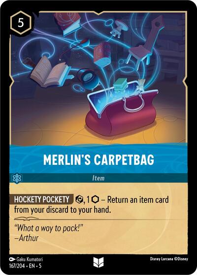Merlin's Carpetbag - Cold Foil (Shimmering Skies)(5-167/204)(U)