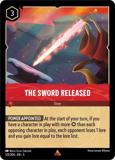 The Sword Released (Shimmering Skies)(5-133/204)(R)