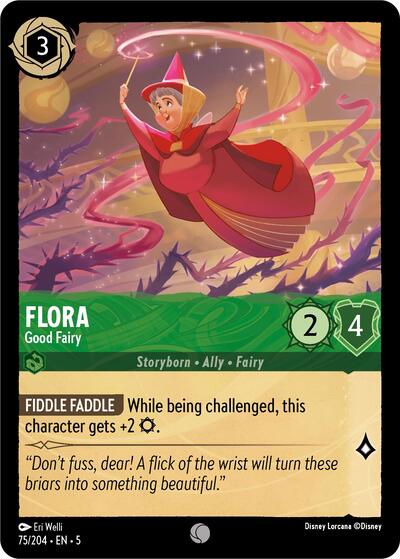 Flora - Good Fairy (Shimmering Skies)(5-075/204)(C)