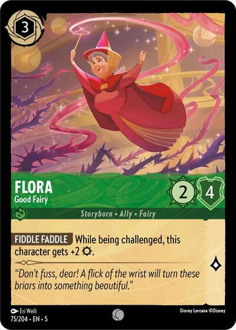 Flora - Good Fairy (Shimmering Skies)(5-075/204)(C)