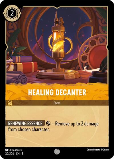 Healing Decanter - Cold Foil (Shimmering Skies)(5-030/204)(C)