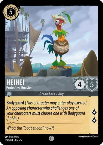 HeiHei - Protective Rooster - Cold Foil (Shimmering Skies)(5-179/204)(C)