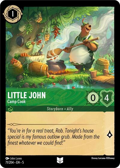 Little John - Camp Cook (Shimmering Skies)(5-071/204)(U)