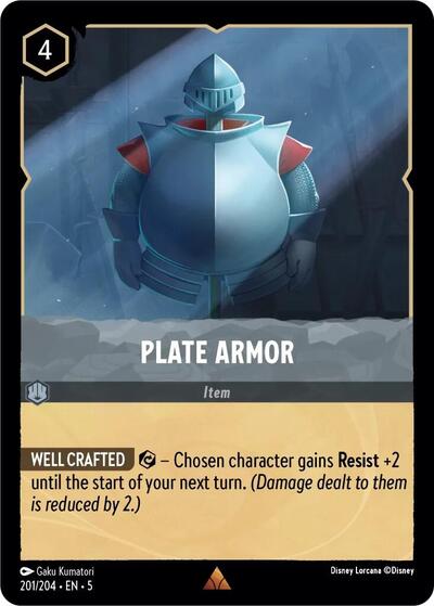 Plate Armor - Cold Foil (Shimmering Skies)(5-201/204)(R)