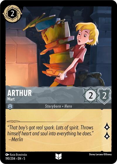 Arthur - Wart (Shimmering Skies)(5-190/204)(U)
