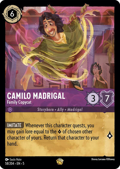 Camilo Madrigal - Family Copycat (Shimmering Skies)(5-058/204)(L)