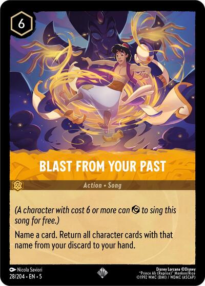Blast From Your Past (Shimmering Skies)(5-028/204)(SR)
