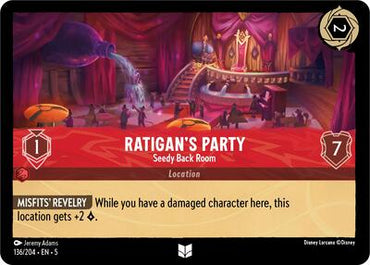 Ratigan's Party - Seedy Back Room (Shimmering Skies)(5-136/204)(U)