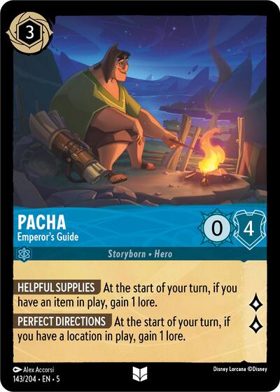 Pacha - Emperor's Guide - Cold Foil (Shimmering Skies)(5-143/204)(U)