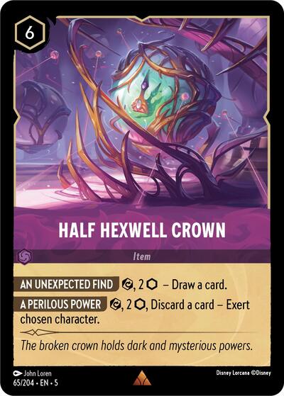 Half Hexwell Crown - Cold Foil (Shimmering Skies)(5-065/204)(R)