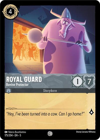 Royal Guard - Bovine Protector (Shimmering Skies)(5-175/204)(C)
