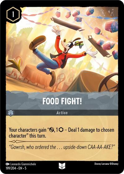 Food Fight! - Cold Foil (Shimmering Skies)(5-199/204)(U)