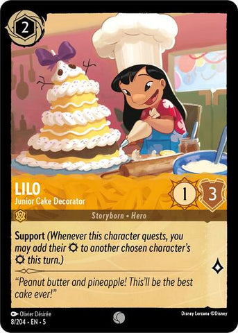 Lilo - Junior Cake Decorator - Cold Foil (Shimmering Skies)(5-008/204)(C)