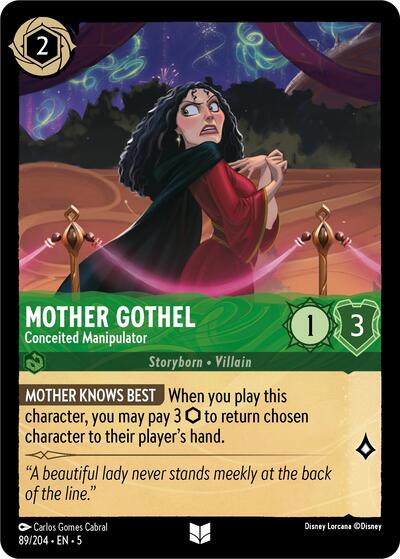 Mother Gothel - Conceited Manipulator (Shimmering Skies)(5-089/204)(U)