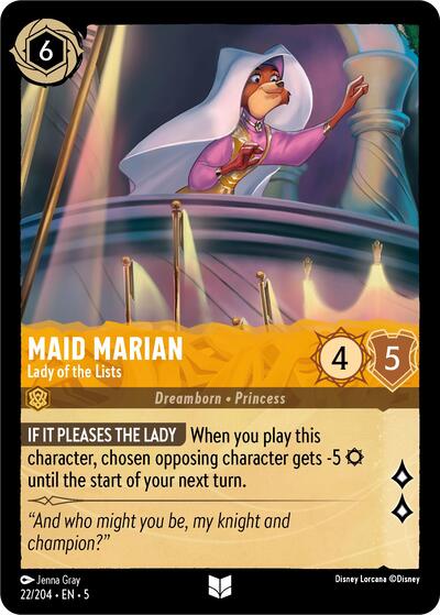 Maid Marian - Lady of the Lists (Shimmering Skies)(5-022/204)(U)