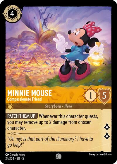 Minnie Mouse - Compassionate Friend (Shimmering Skies)(5-024/204)(C)