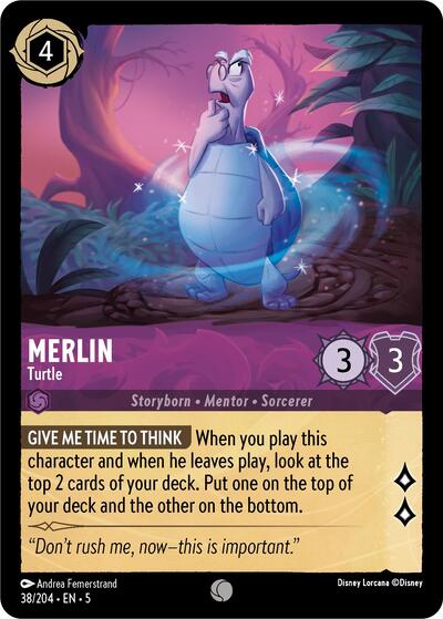 Merlin - Turtle - Cold Foil (Shimmering Skies)(5-038/204)(C)