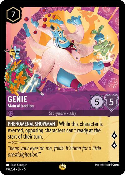Genie - Main Attraction - Cold Foil (Shimmering Skies)(5-049/204)(L)