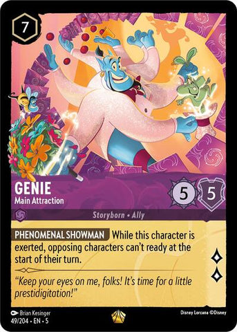 Genie - Main Attraction - Cold Foil (Shimmering Skies)(5-049/204)(L)