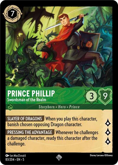 Prince Phillip - Swordsman of the Realm (Shimmering Skies)(5-083/204)(SR)
