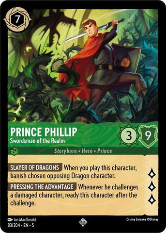 Prince Phillip - Swordsman of the Realm (Shimmering Skies)(5-083/204)(SR)