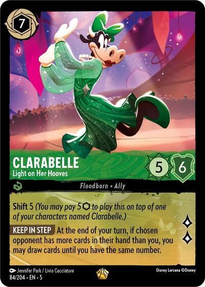 Clarabelle - Light on Her Hooves - Cold Foil (Shimmering Skies)(5-084/204)(L)