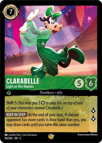Clarabelle - Light on Her Hooves - Cold Foil (Shimmering Skies)(5-084/204)(L)