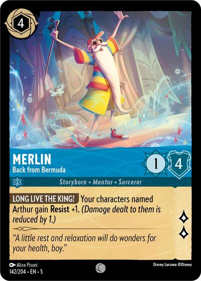 Merlin - Back from Bermuda (Shimmering Skies)(5-142/204)(C)