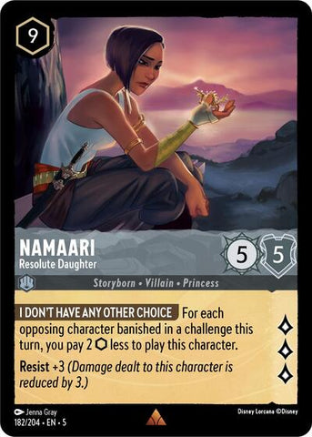 Namaari - Resolute Daughter (Shimmering Skies)(5-182/204)(R)