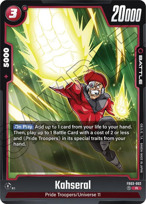 Kahseral [Foil] (FB03-002)(R)