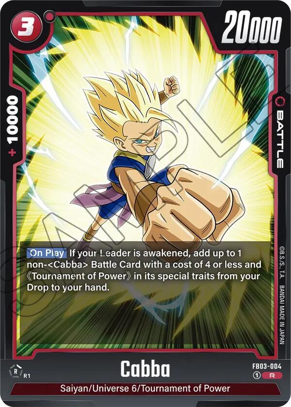 Cabba [Foil] (FB03-004)(R)