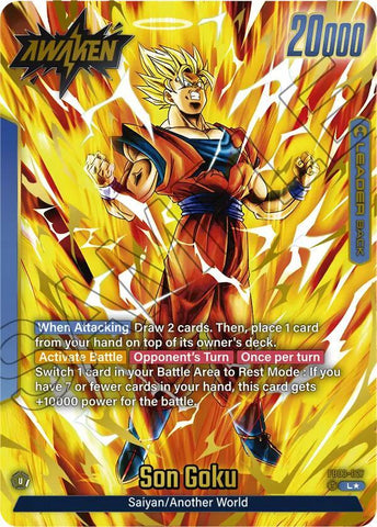 Son Goku [027] [Alternate Art] [Foil] (FB03-027)(L)